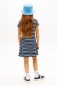 Dziewczynka Tommy Hilfiger sukienka letnia KG0KG09149.116.122.PPY2 granatowy