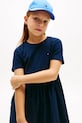 Tommy Hilfiger sukienka bawełniana granatowy KG0KG09528.128.176.PPY2