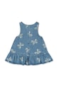 Konges Sløjd sukienka jeansowa dziecięca MAGOT FRILL DRESS GOTS KS102921.PPY2 granatowy SS26