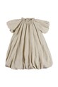 Donsje sukienka dziecięca Dilan Dress rozkloszowany beżowy 4114600