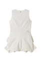 Patrizia Pepe sukienka asymetryczna A741 7T0029 biały SS26