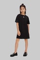 Момиче Calvin Klein Jeans спортна рокля от памук LVCKSJH05G.128.176.PPY2 черен
