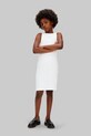 Calvin Klein Jeans priliehavé šaty biela LVCKSJH07G.128.176.PPY2