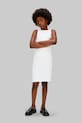 Calvin Klein Jeans priliehavé šaty biela LVCKSJH07G.128.176.PPY2