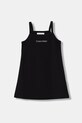 Calvin Klein Jeans sukienka letnia czarny LVCKSJH08G.104.116.PPY2