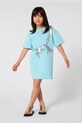 Marc Jacobs sukienka letnia bawełniana niebieski W60714.102.108