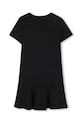Dječja pamučna haljina Marc Jacobs W60711.114.150 crna SS26
