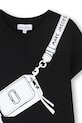 Djevojčice Dječja pamučna haljina Marc Jacobs W60711.114.150 crna