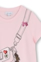 Dziewczynka Marc Jacobs sukienka bawełniana dziecięca W60711.102.108 różowy