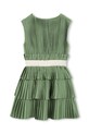 Dievča Dievčenské šaty Karl Lagerfeld Z31144.114.150 zelená