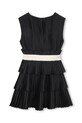 Dievčenské šaty Karl Lagerfeld Z31144.114.150 čierna SS26