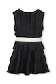 Dievčenské šaty Karl Lagerfeld Z31144.156.160 čierna SS26