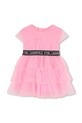Šaty pre bábätká Karl Lagerfeld látka ružová Z31059.67.81