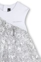 Karl Lagerfeld sukienka dziecięca szary Z31139.102.108