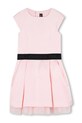 Dievčenské šaty Karl Lagerfeld Z31143.114.126 ružová SS26