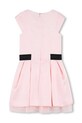 Dievča Dievčenské šaty Karl Lagerfeld Z31143.114.126 ružová