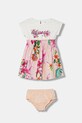 Guess sukienka niemowlęca 2-pack rozkloszowany różowy A6GK03.K6YW0.PPY2.M