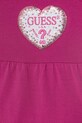 Dziewczynka Guess sukienka bawełniana z elastanem A6GK07.K6YW4.PPY2.M różowy