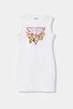 Guess sukienka letnia bawełniana biały J4RK38.KA6W4.PPY2.M
