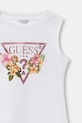 Dziewczynka Guess sukienka letnia bawełniana J4RK38.KA6W4.PPY2.M biały