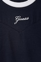 Dziewczynka Guess sukienka letnia bawełniana z elastanem J6GK03.J1314.PPY2.M granatowy