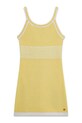 Dievčenské bavlnené šaty Guess J6GK04.Z5511.PPY2.M žltá SS26