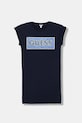 Dívčí šaty Guess mini námořnická modř J6GK05.KAE24.PPY2.M