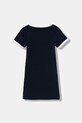 Guess sukienka z bawełną J6GK26.KCQX1.PPY2.M granatowy SS26