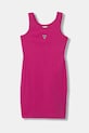 Guess sukienka dziecięca z elastanem różowy J6GK30.J1314.PPY2.M
