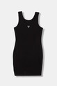Guess sukienka dziecięca z elastanem czarny J6GK30.J1314.PPY2.M
