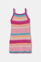 Guess rochie de vară din bumbac roz J6GK31.Z5480.PPY2.M