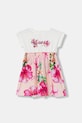 Dívčí šaty Guess potisk růžová K6GK05.K6YW0.PPY2.M