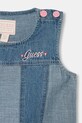 Dziewczynka Guess sukienka letnia jeansowa K6GK06.D7850.PPY2.M niebieski