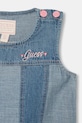 Dziewczynka Guess sukienka letnia jeansowa K6GK06.D7850.PPY2.M niebieski