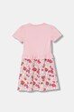 Guess sukienka dziecięca K6GK01.K6YW4.PPY2.M różowy SS26