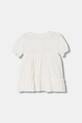 Παιδικό βαμβακερό φόρεμα Jamiks MOSSI MOSSI.org.Suki.JLI040.G λευκό SS26
