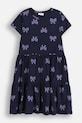 Παιδικό φόρεμα Coccodrillo εμπριμέ σκούρο μπλε WC6129203VGA