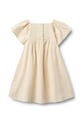 Dziewczynka Wheat sukienka bawełniana 1302.366.GOTS beżowy