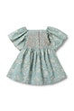 Wheat sukienka bawełniana niemowlęca 5302.222.GOTS niebieski SS26