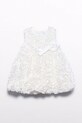 Abel&Lula sukienka babydoll 5004.11.Baby.PPY2 beżowy SS26