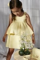 Abel&Lula sukienka rozkloszowana żółty 5041.5.Mini.PPY2