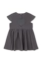 Κοριτσίστικα Konges Sløjd φόρεμα βαμβάκι HEARLY DRESS GOTS KS105411.PPY2 γκρί