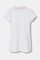 United Colors of Benetton letní šaty bavlněné s elastanem 3WG9GV00Z.P.seasonal bílá SS26