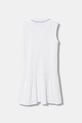 United Colors of Benetton letní šaty bavlněné s elastanem 3WG9CV012.G.seasonal bílá SS26