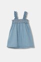 United Colors of Benetton rochie din denim 4DHJAV00X.W.seasonal albastru SS26