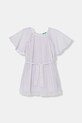 United Colors of Benetton πλισέ Φόρεμα μωβ 41EXCV03R.G.Stagionale