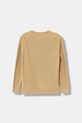 Calvin Klein Jeans sweter bawełniany dziecięcy IB0IB02641.128.176.PPY2 beżowy SS26