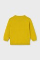 Dječji pamučni pulover Mayoral 303.3B.Baby.PPY2 zlatna SS26