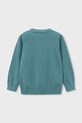 Παιδικό βαμβακερό πουλόβερ Mayoral 311.5B.Mini.PPY2 τιρκουάζ SS26
