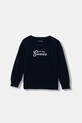 Guess sweter dziecięcy aplikacja granatowy N6RR00.Z2BB0.PPY2